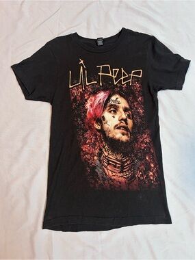 Lil Peep black cotton t-shirt